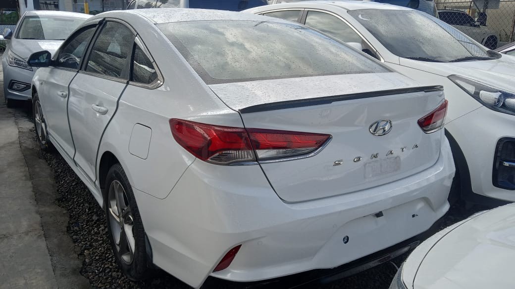 carros - HYUNDAI SONATA 2019 BLANCO 7