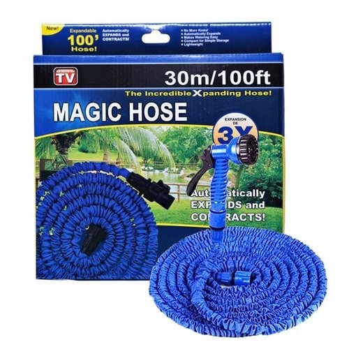 herramientas, jardines y exterior - MANGUERA EXPANDIBLE MAGIC HOSE- 100 PIES