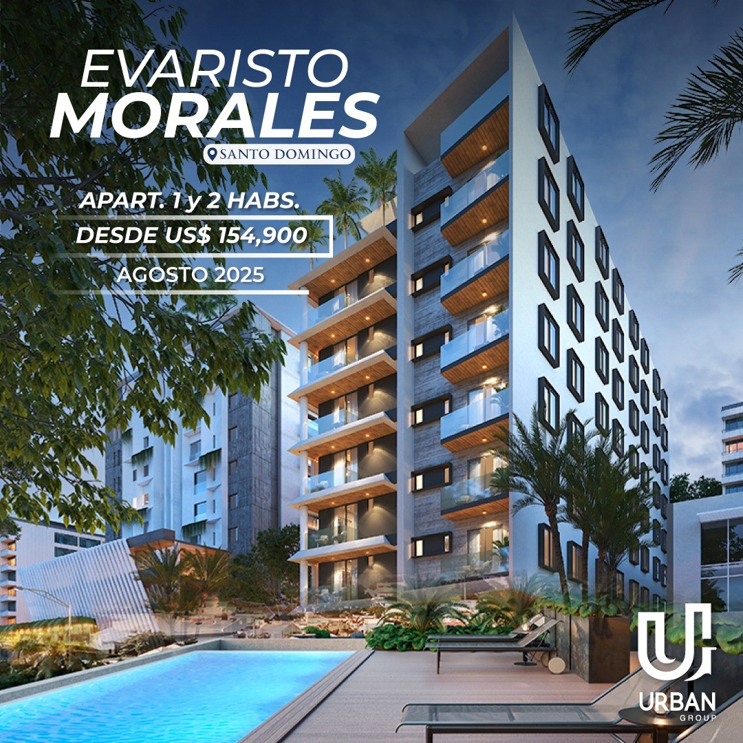 apartamentos - Apartamentos de 1 Habitación + Estudio & desde US$154,900 en Evaristo Morales