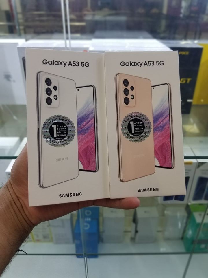 celulares y tabletas - Samsung Galaxy A53 5G 128GB + 6GB RAM