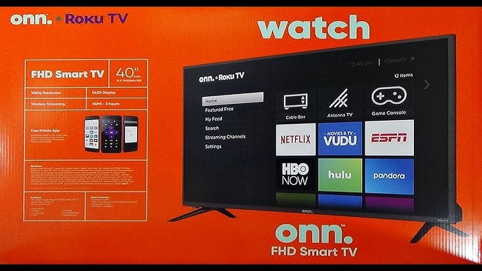 tv - ONN SMART TV 4K UHD DE 40 PULGADAS