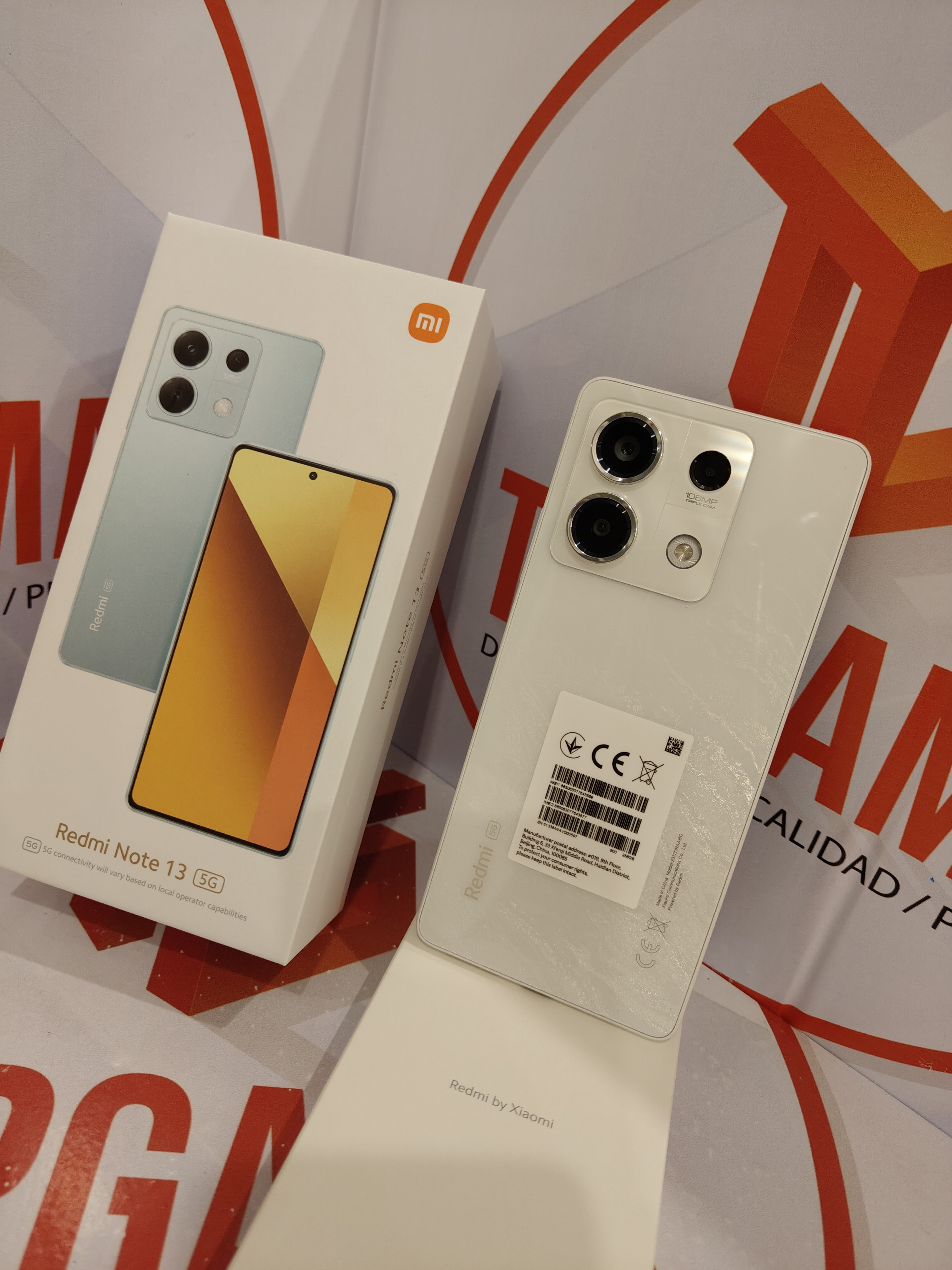 celulares y tabletas - REDMI NOTE 13 5G, 8GB RAM + 256GB ROM 

 0