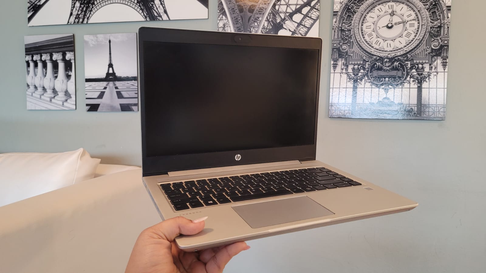 computadoras y laptops - Laptop Hp Elitebook AMD RYZEN 7 4ta 8GB 256 SSD  2