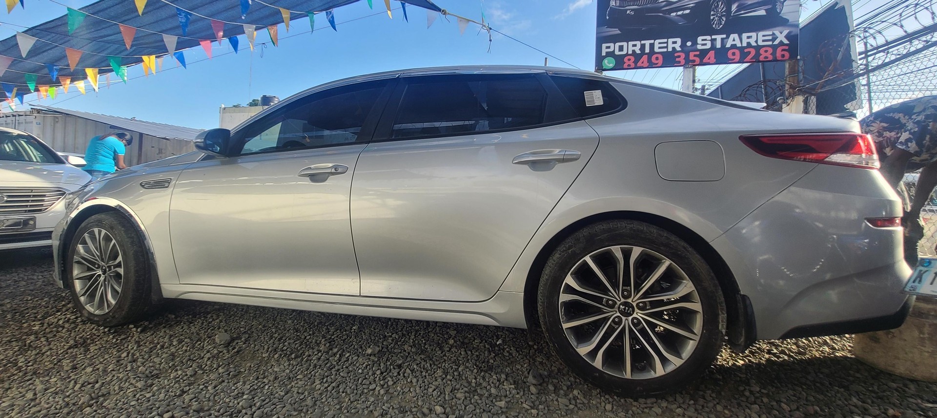 carros - KIA K5 2019 GRIS 4