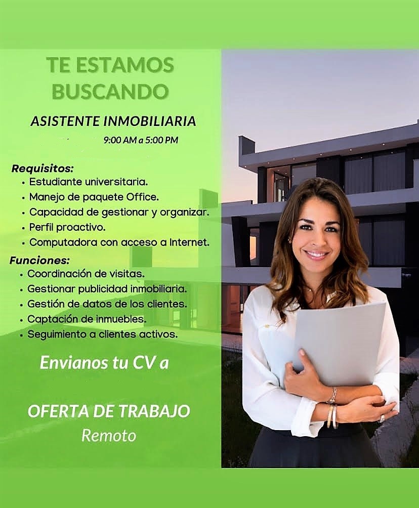 empleos disponibles - Busco Asistente Virtual