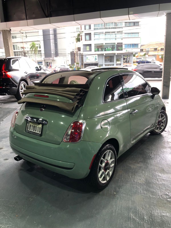 carros - Fiat 500 cabrio 2013 excelentes condiciones 4