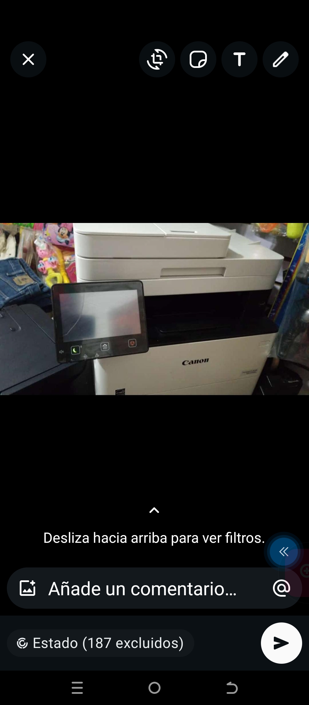 impresoras y scanners - Vend Multifuncional Laser Canon Imageclass Mf455dw 