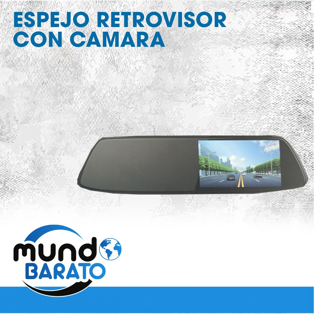 otros electronicos - Espejo Retrovisor con Camara delantera