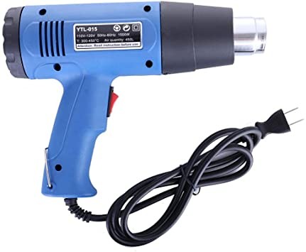 herramientas, jardines y exterior - Pistola de Aire Caliente Hot Air Ggun 2000w 50-500 Celsius 1