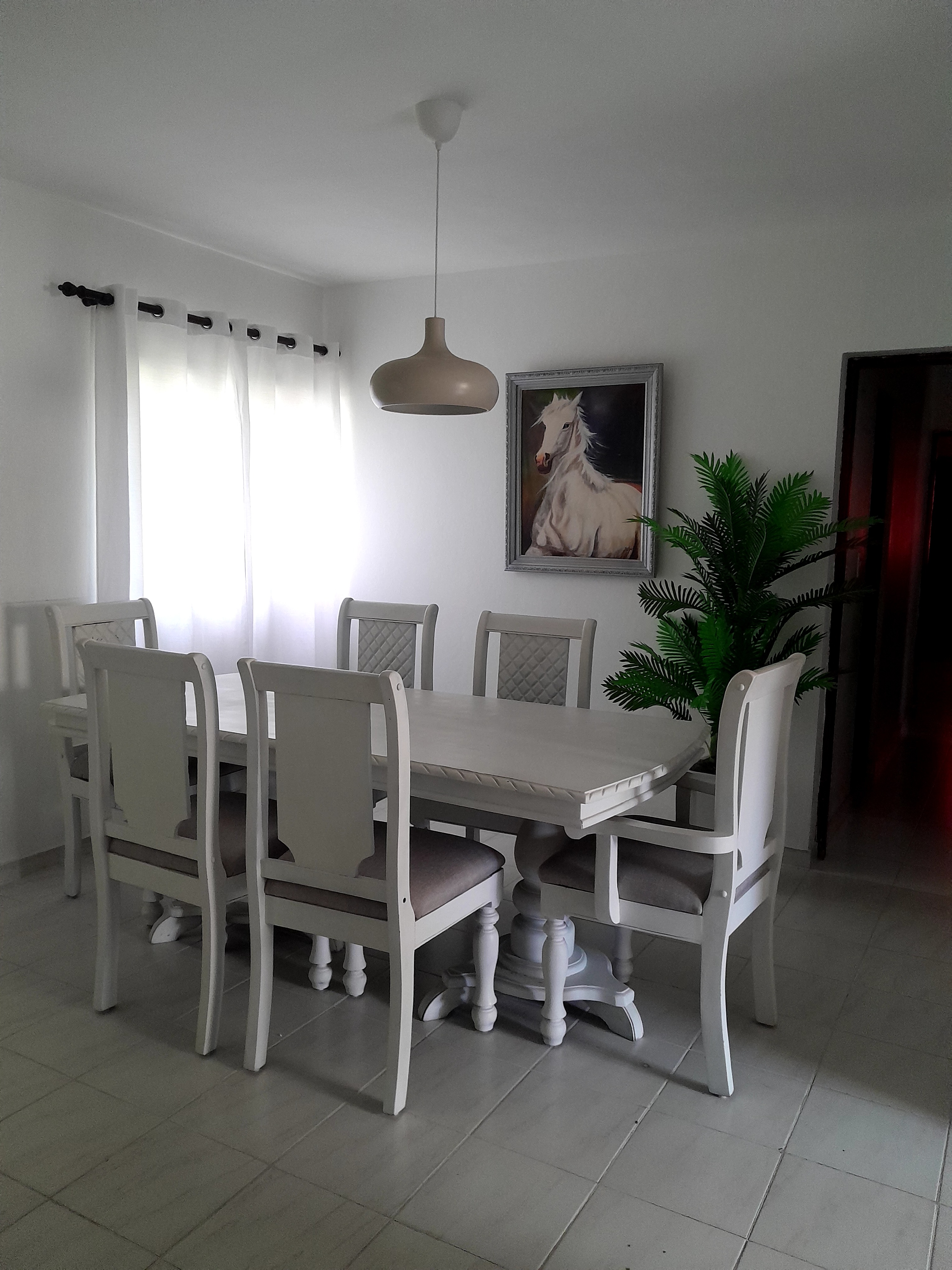 muebles y colchones - Juego comedor de 6 sillas