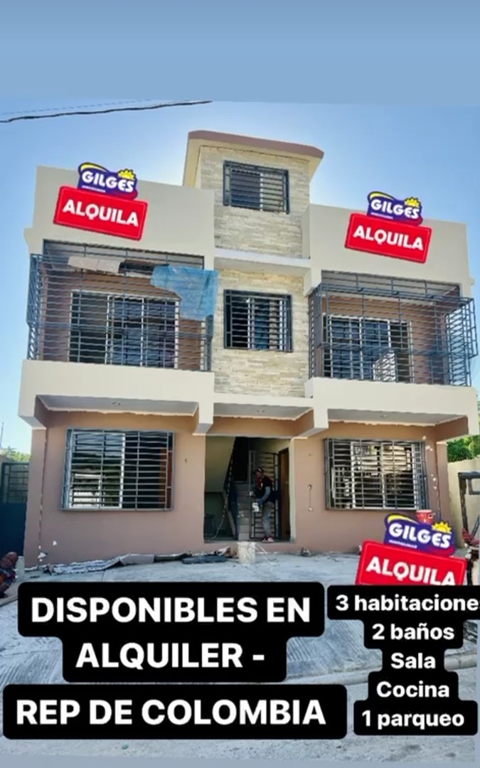 apartamentos - Apartamento de renta República de Colombia  2