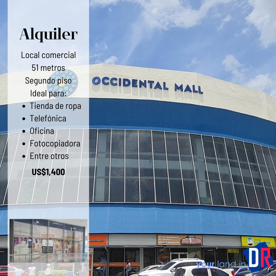 oficinas y locales comerciales - Amplio local en 2do nivel de Occidental Mall 0