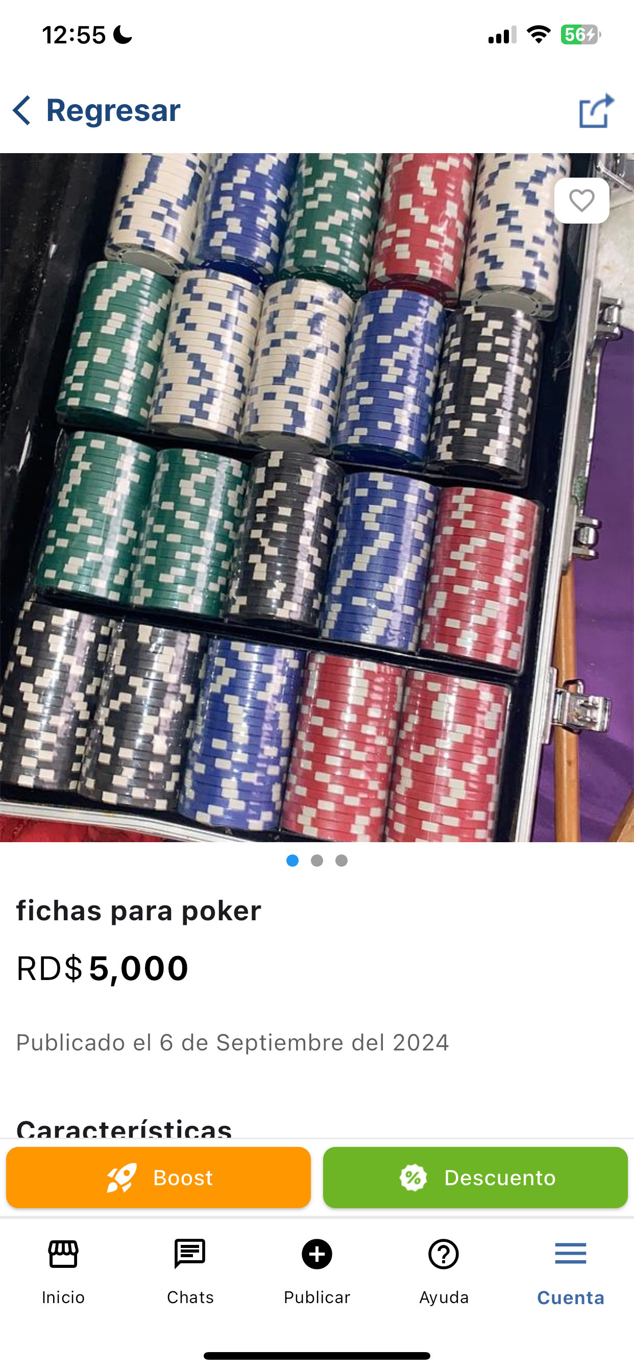 hobby y coleccion - fichas de poker  0