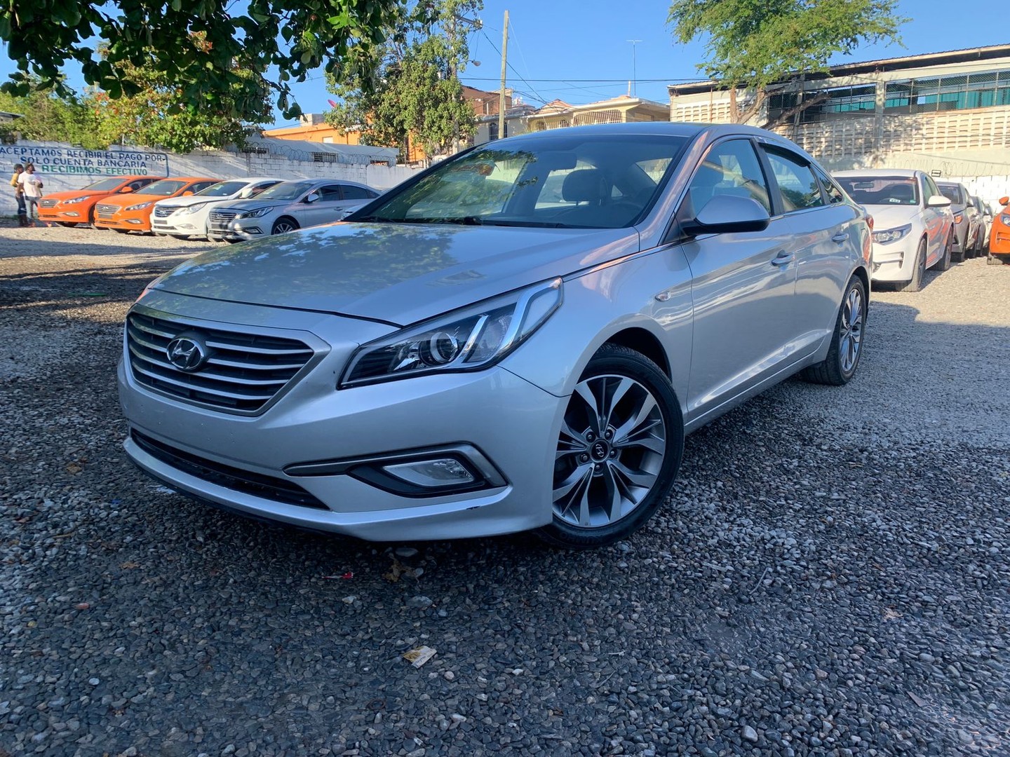 carros - HYUNDAI SONATA LF 2018 GRIS 3