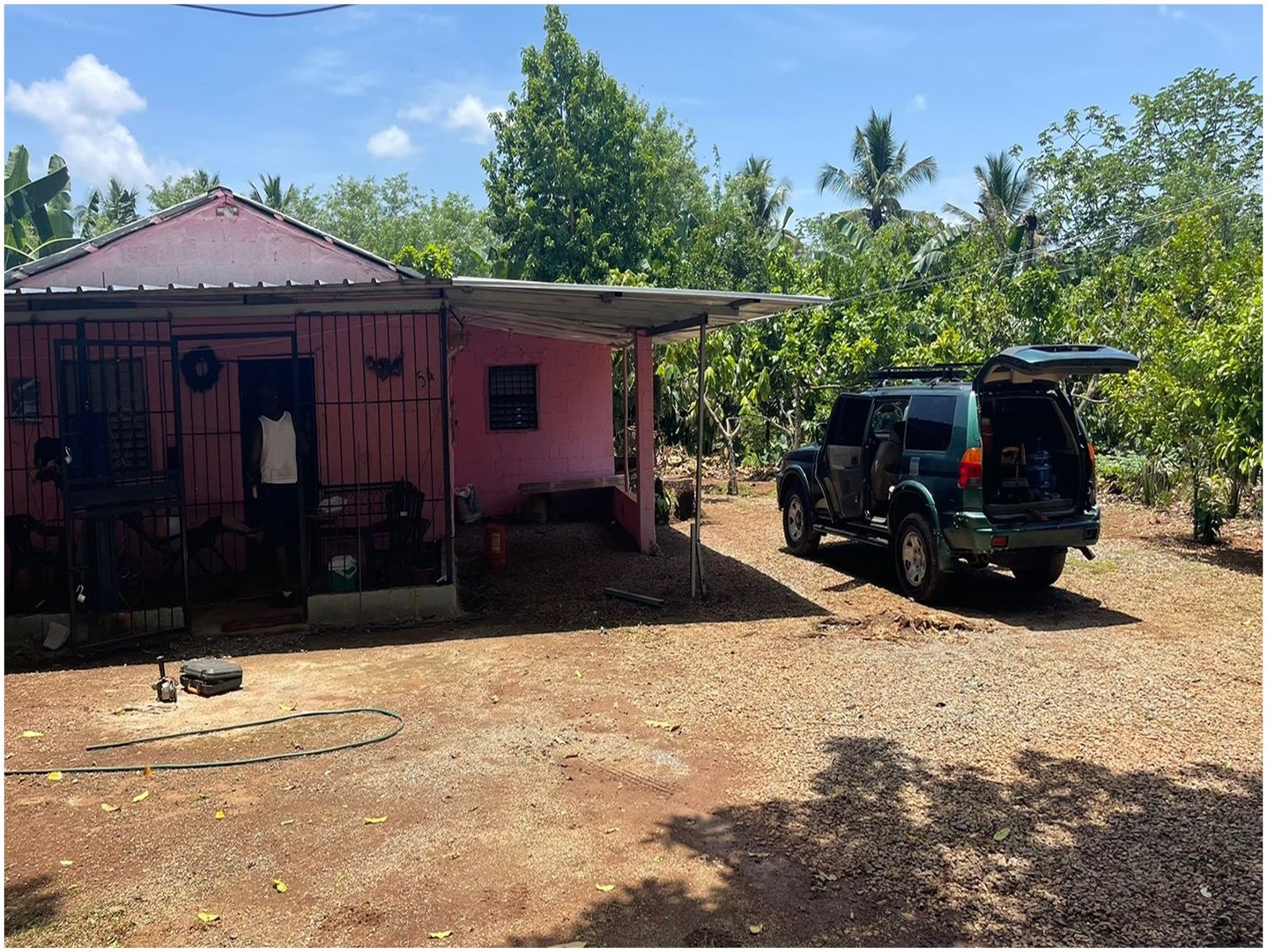 solares y terrenos - Finca 57 TAREAS en Producción de Cacao  + CASA, Guanuma, Santo Domingo Norte 4