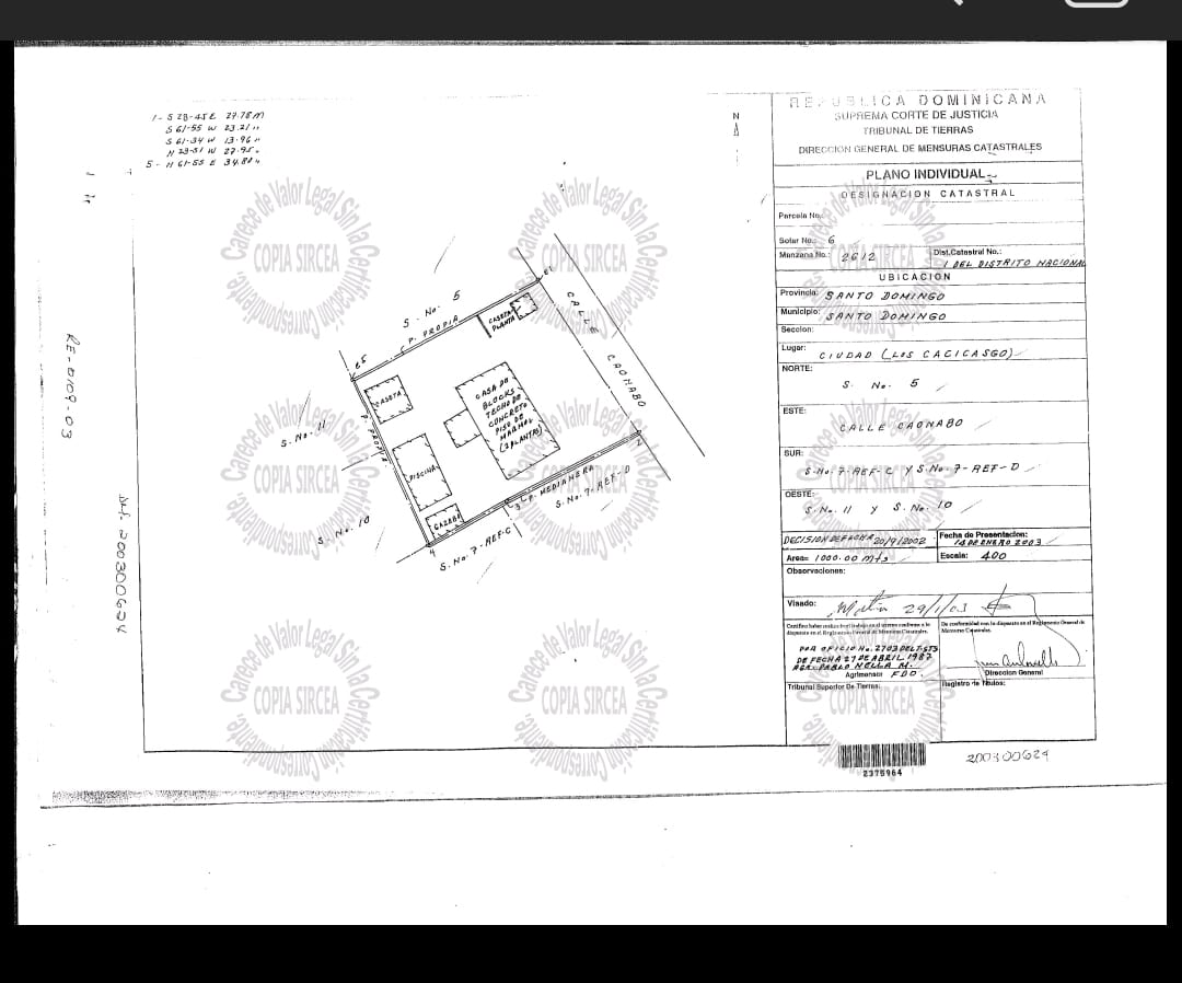 solares y terrenos - Solar Av. Caonabo Casi Esq. Anacaona Solo cliente