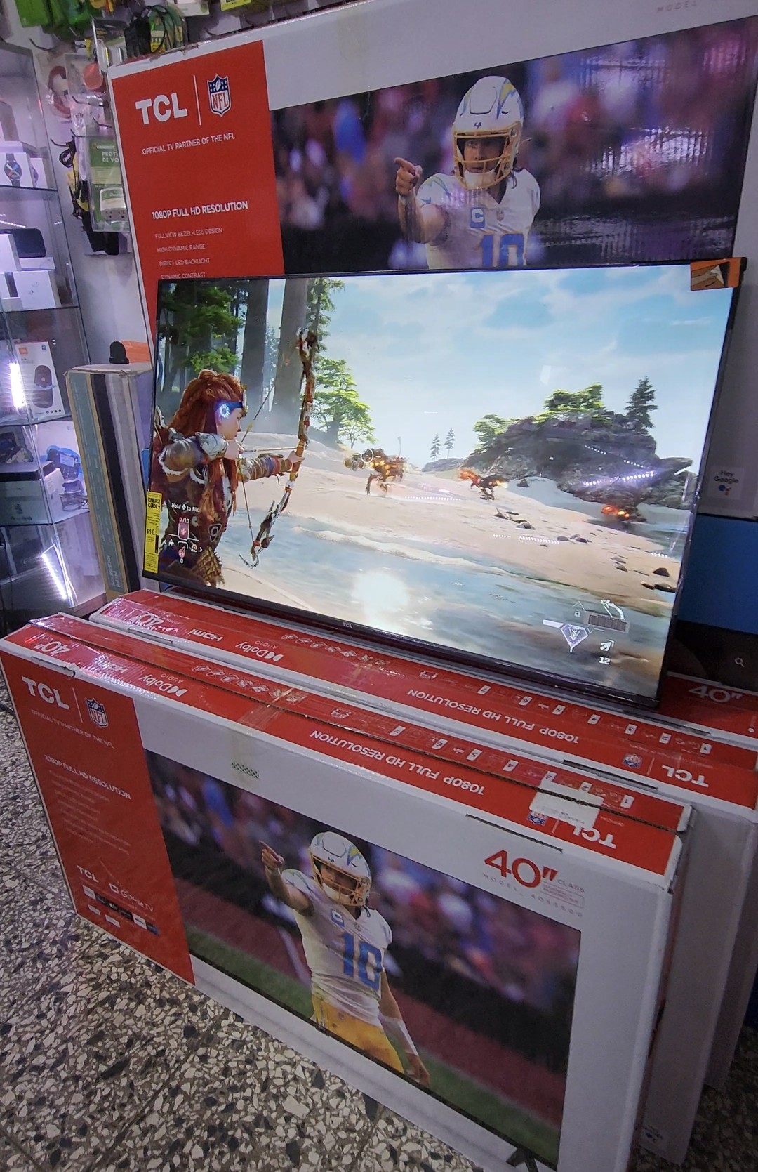 tv - Smart tv tcl 40" Google androidtv  0