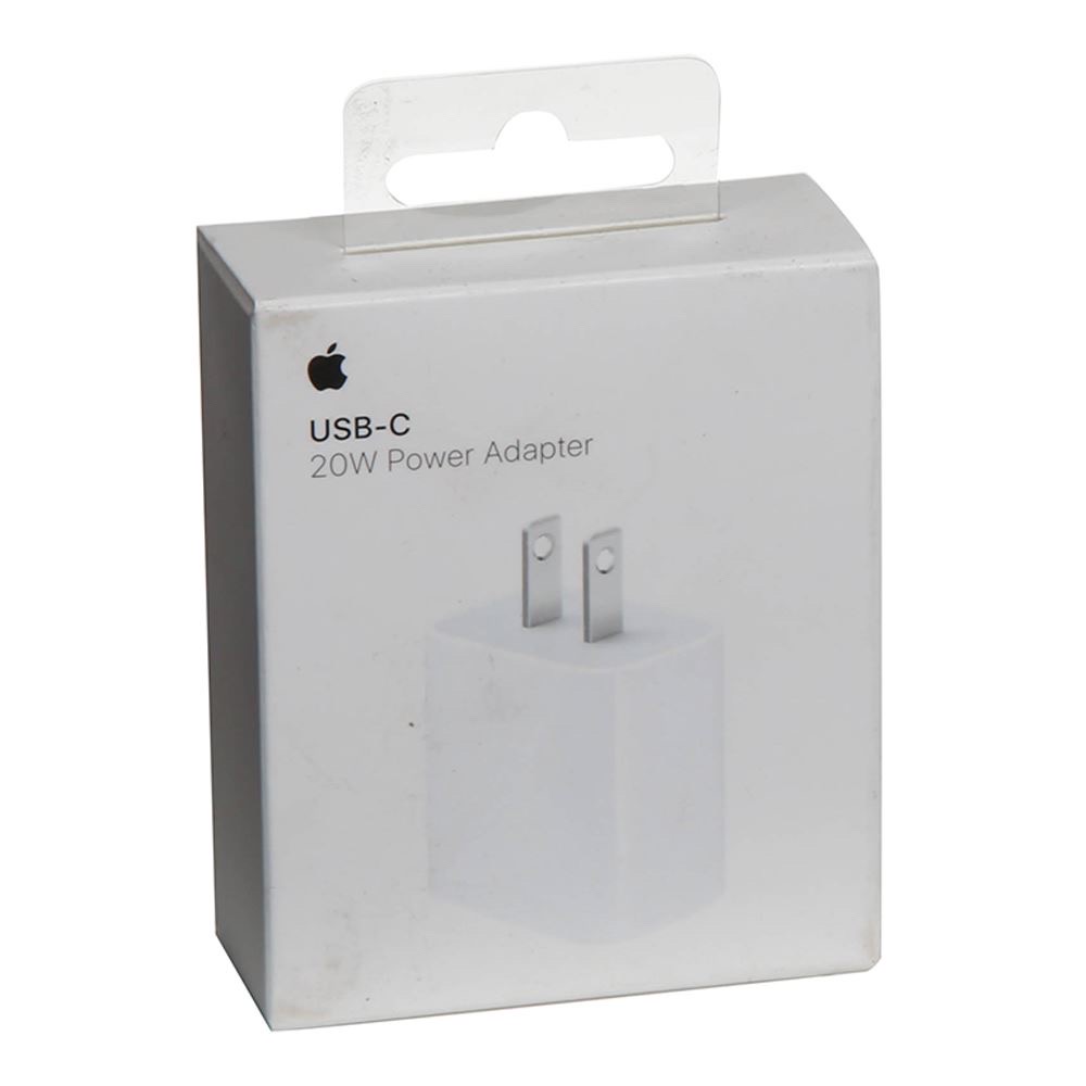 accesorios para electronica - Cubito cargador Apple 20W tipo C Original 
 0