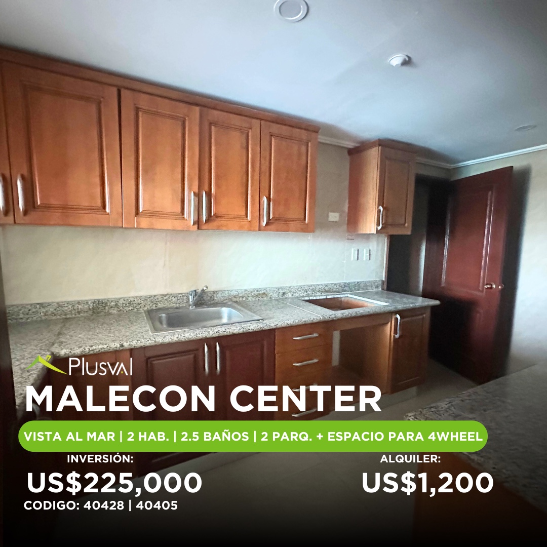 apartamentos - Apartamento en venta en Malecon Center, Sto. Dgo.  2