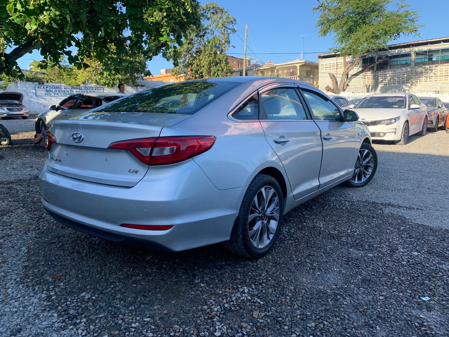 carros - HYUNDAI SONATA LF 2018 GRIS 4