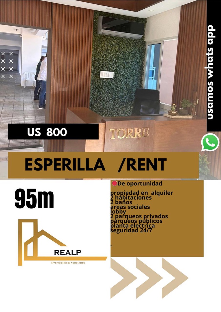 apartamentos - Apartamento 2 hab esperilla 