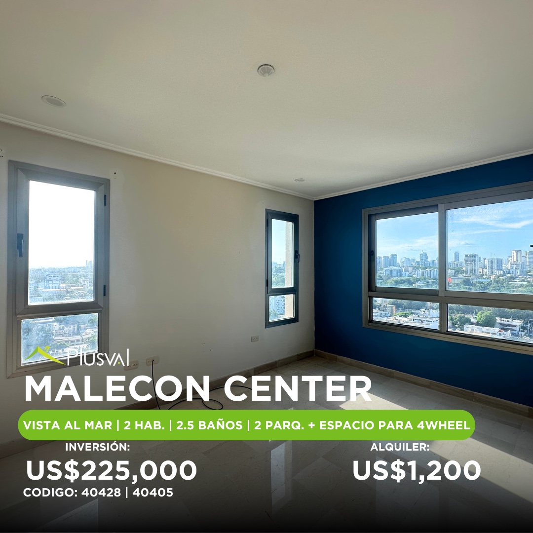 apartamentos - Apartamento en venta en Malecon Center, Sto. Dgo.  3