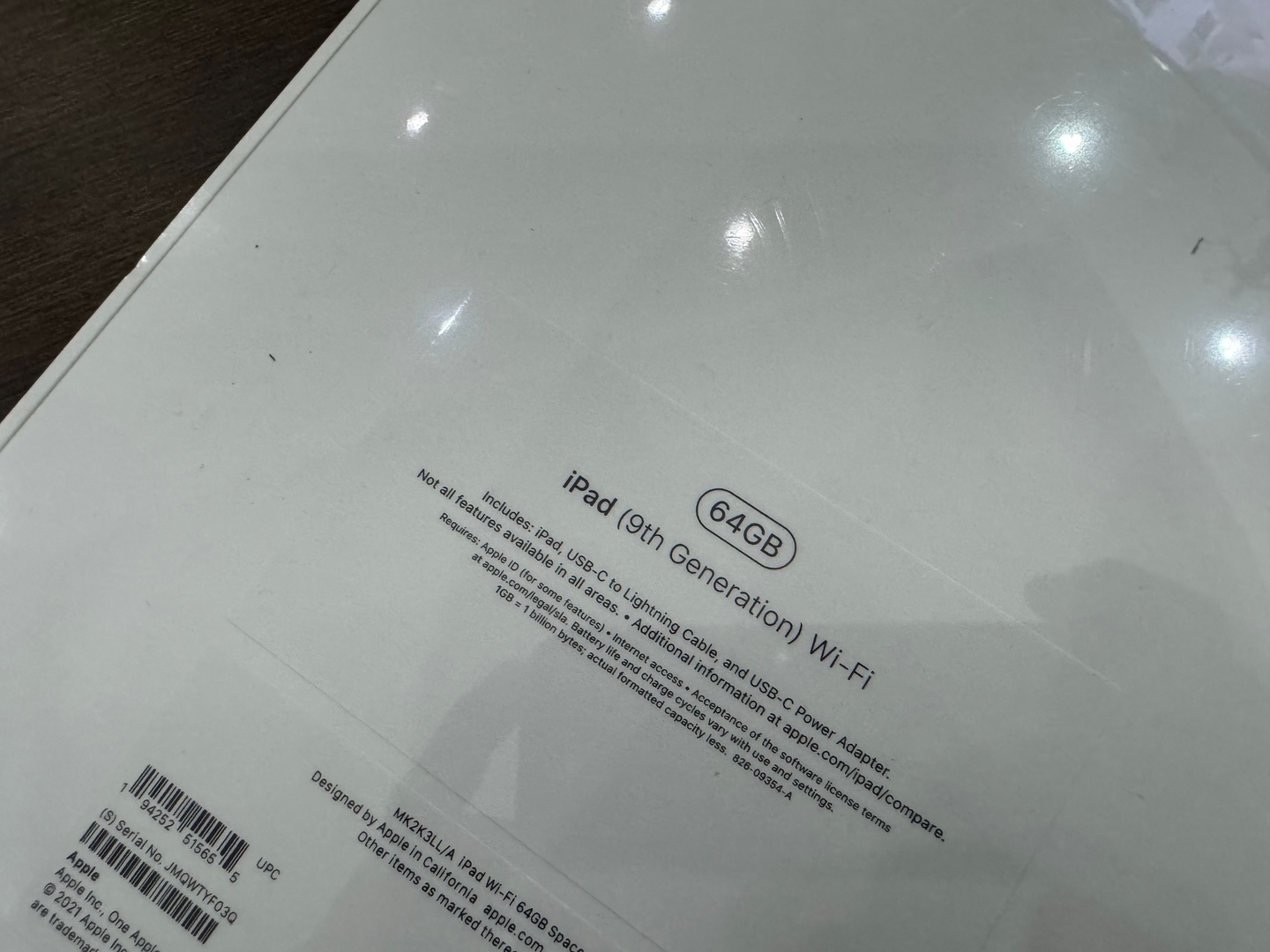 celulares y tabletas - iPad 9va Gen 64GB Wi-Fi Space Gray Nueva Sellada RD$ 19,800 NEG 1
