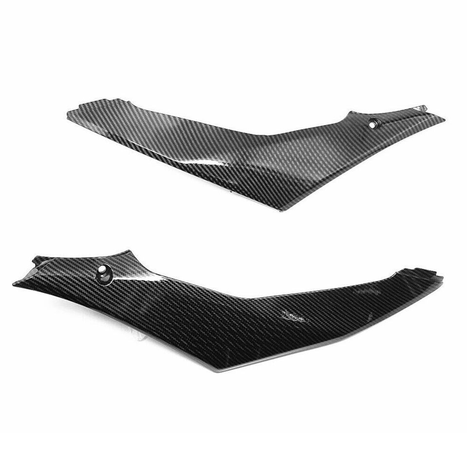 deportes - Gas Tank Side Trim Cover Fairing Carbon Fiber For SUZUKI GSXR 1000 2007-2008