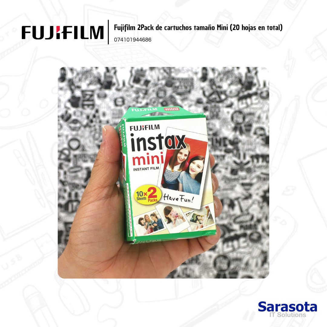 accesorios para electronica - Instax mini 2 pack de cartuchos de 10 fotos  1