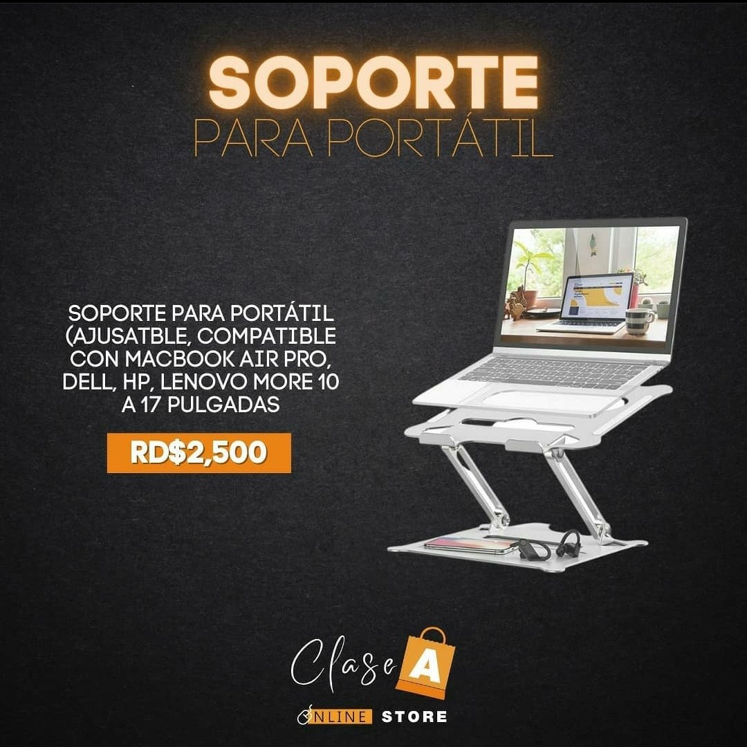 computadoras y laptops - Base soporte ergonómicopara laptops 2