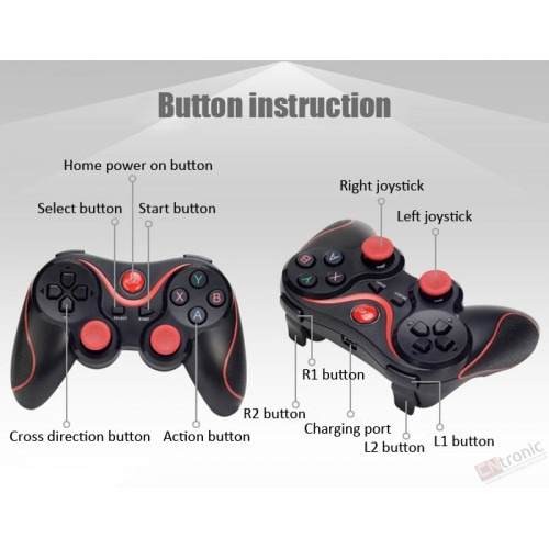 consolas y videojuegos - CONTROL DE CELULAR X3 PARA JUGAR BLUETOOTH TELEFONO gaming gamepad 3