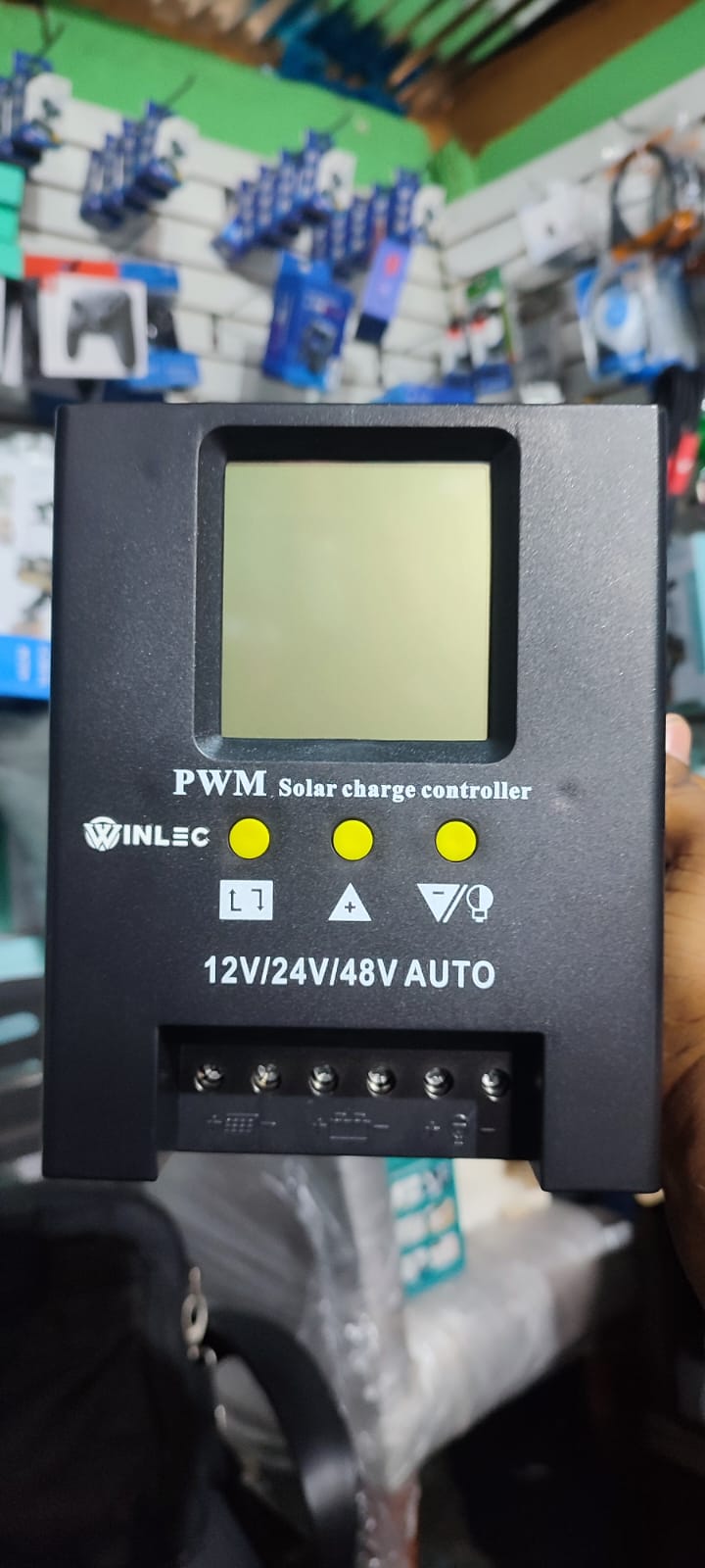 otros electronicos - controlador solar de 100 amp