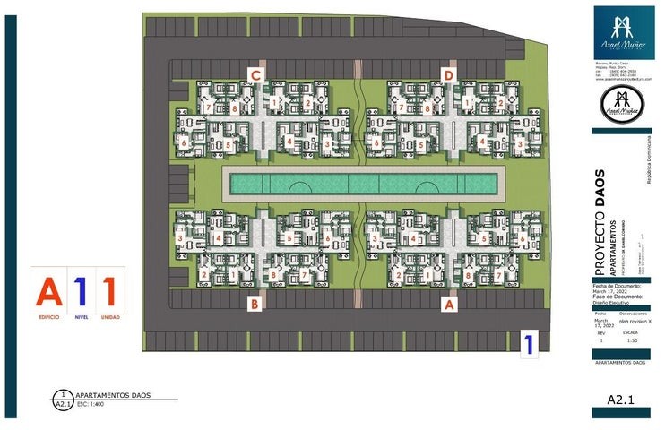 apartamentos - Proyecto en venta Punta Cana #23-75 dos dormitorios, estudio, ascensor, áreas S
 7