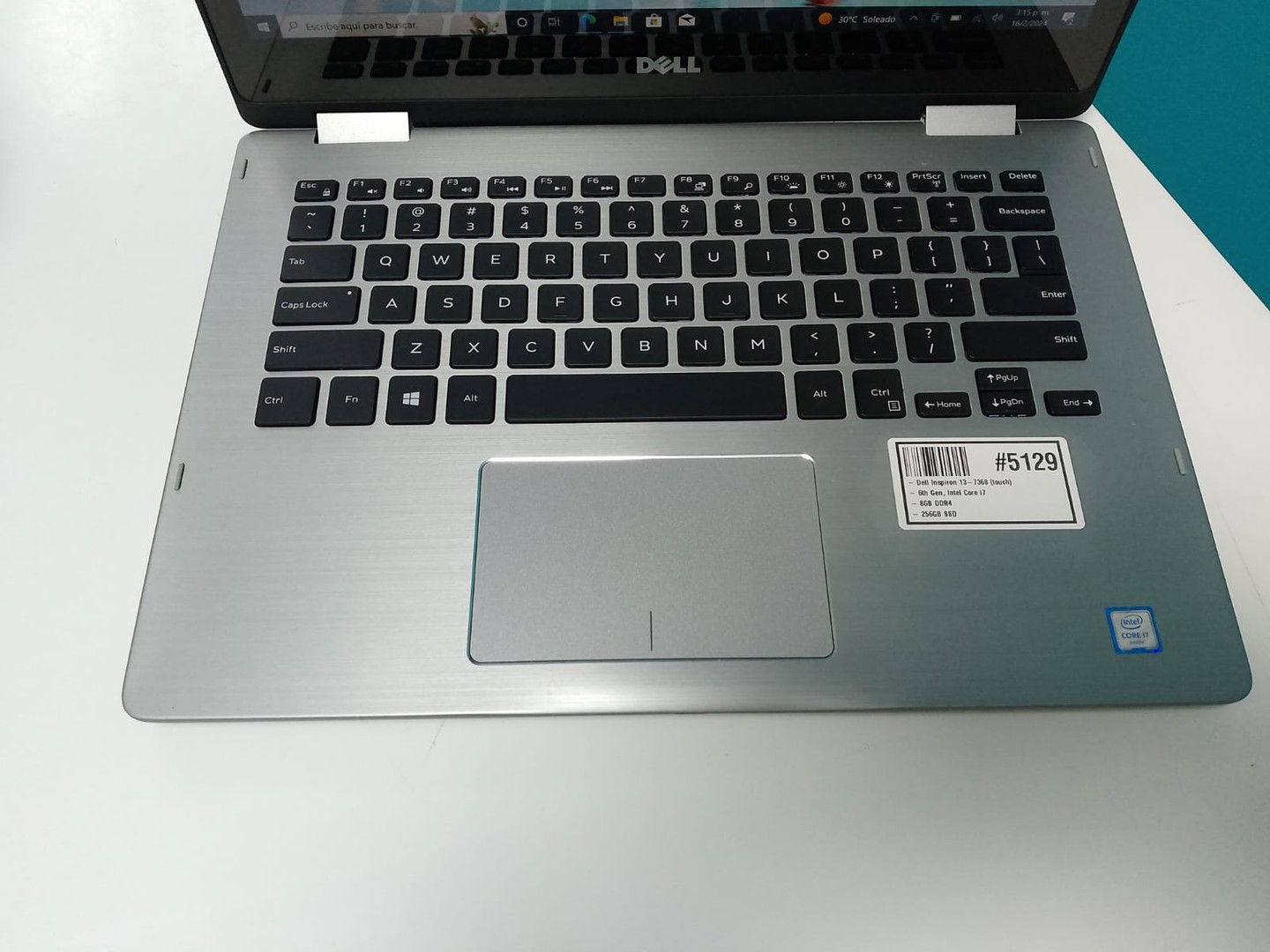 computadoras y laptops - Laptop, Dell Inpiron 13 -7368 (touch) / 6th Gen, Intel Core i7 / 8GB DDR4 / 256G 2
