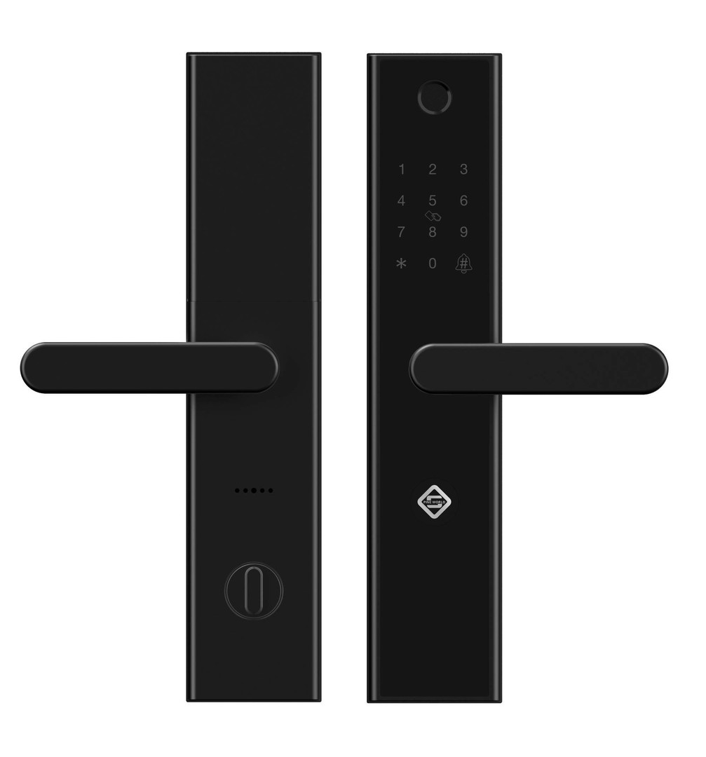 otros electronicos - Cerradura smart para puerta con huella digital inteligente y llaves de acceso 1