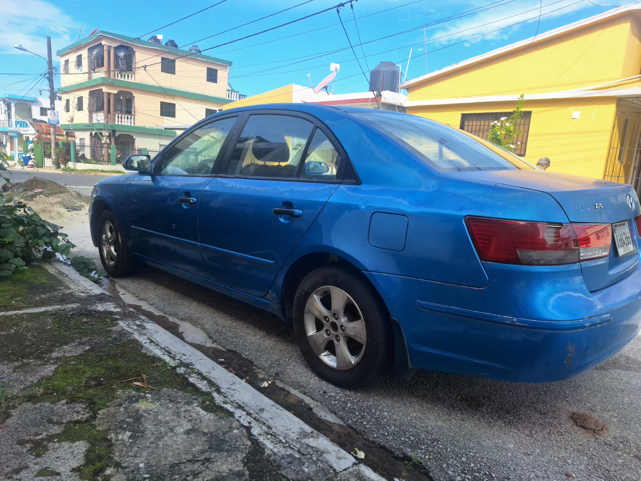 carros - Hyundai Sonata N20 2010 azul  5