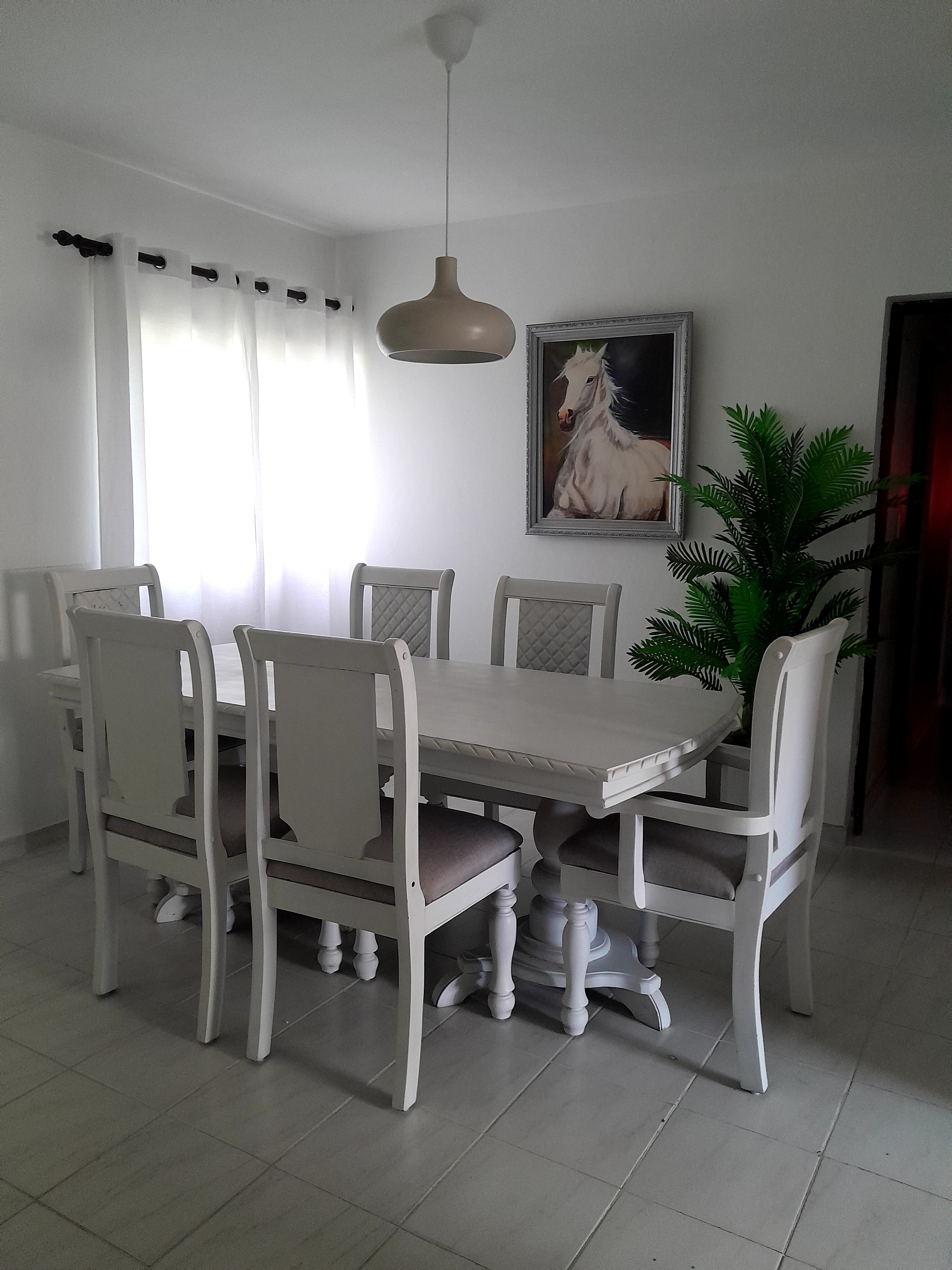 muebles y colchones - Juego comedor de 6 sillas 1