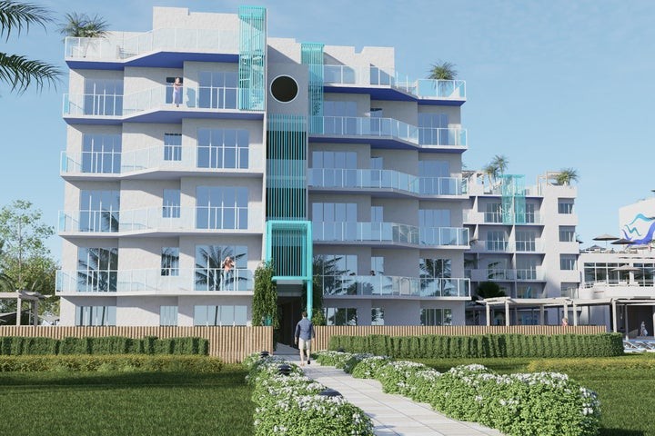 apartamentos - Proyecto en venta Punta Cana #23-1318 dos dos dormitorios, amplia piscina, canch 1