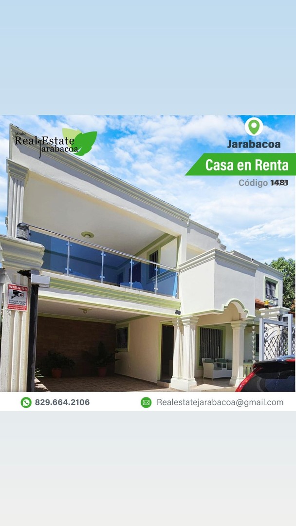 casas - Casa de renta fija en Jarabacoa.