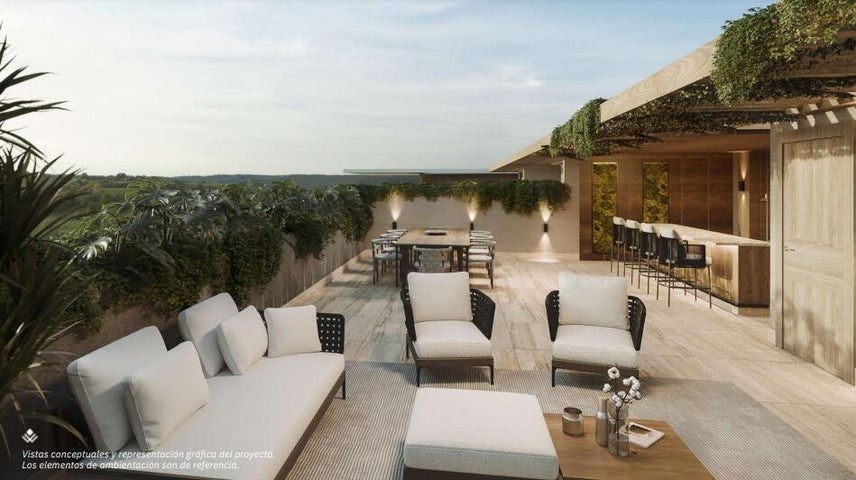 apartamentos - Proyecto en venta Punta Cana #24-67 tres dormitorios, balcón, campo de golf, Gym 6