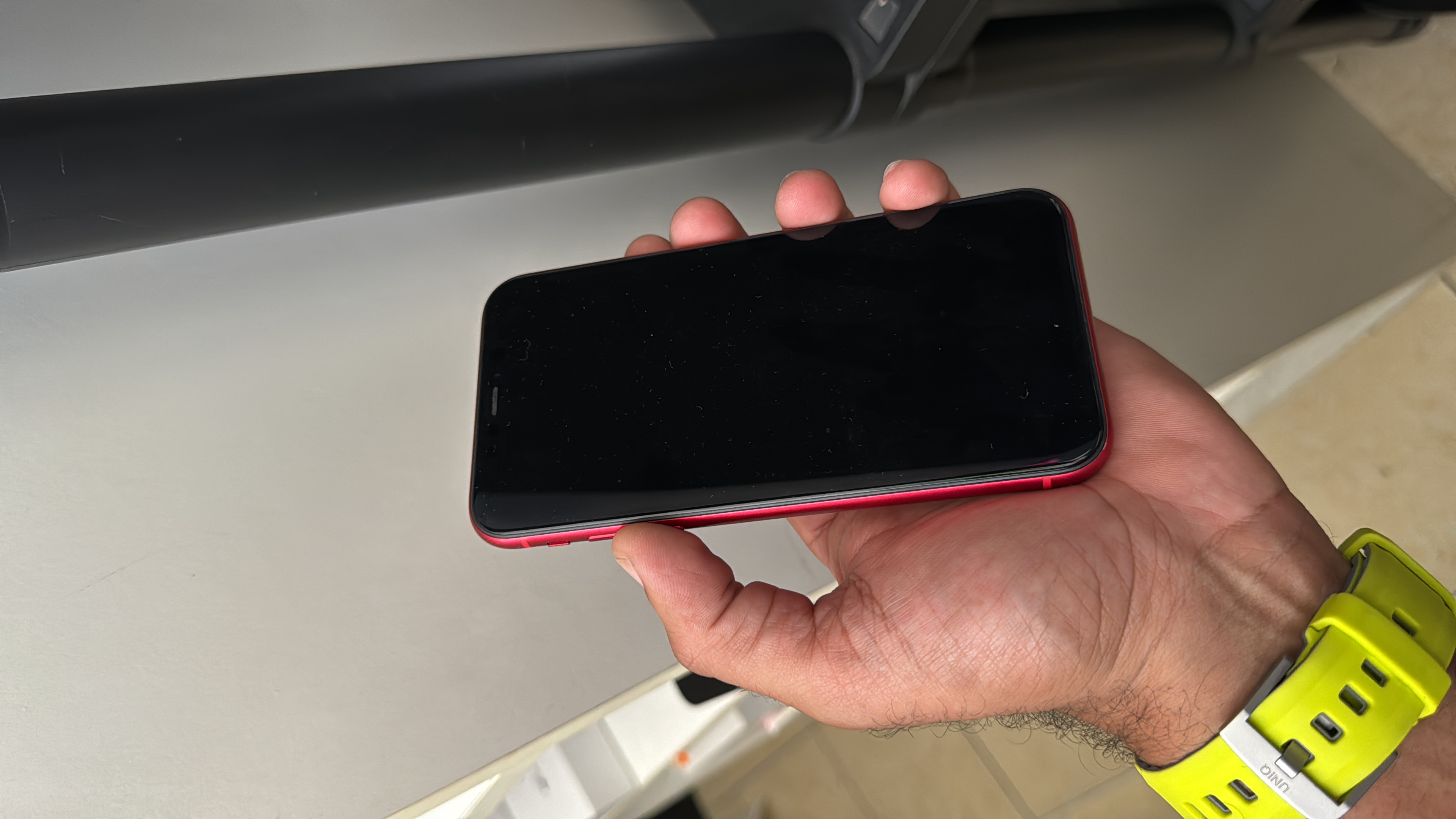 celulares y tabletas - iPhone 11 64GB Red Usado, Como NuevoRD$ 15,500 NEG 0