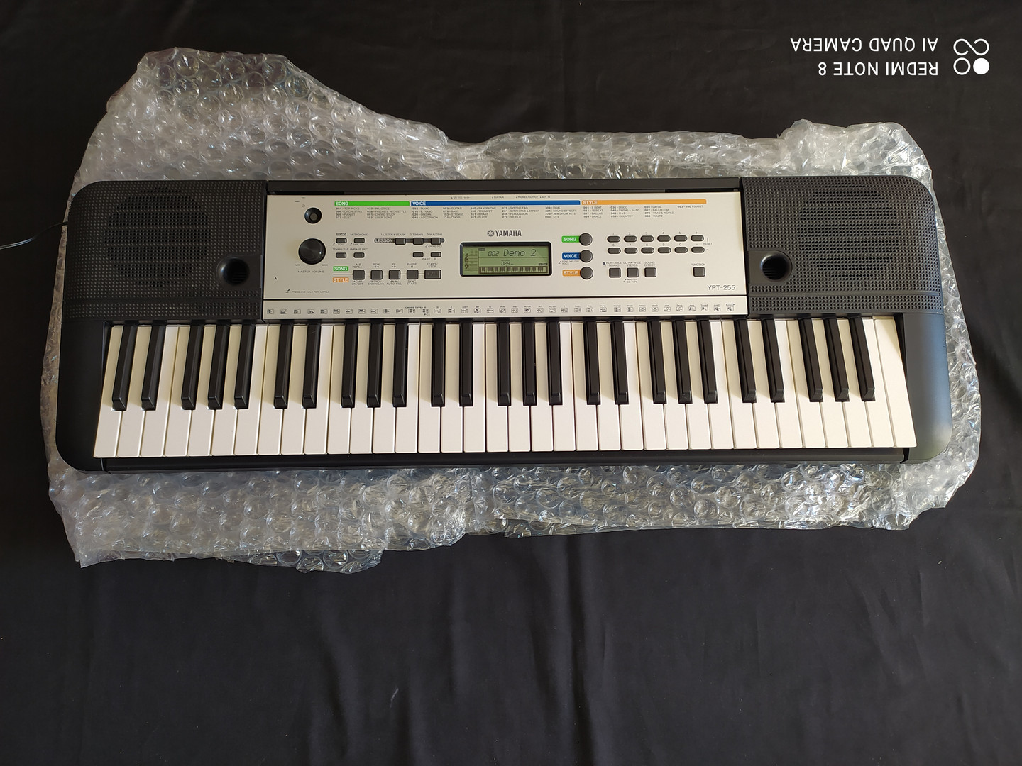 instrumentos musicales - PIANO YAMAHA YPT 255 5 OCTAVAS !!!EXCELENTE ESTADO!!! 