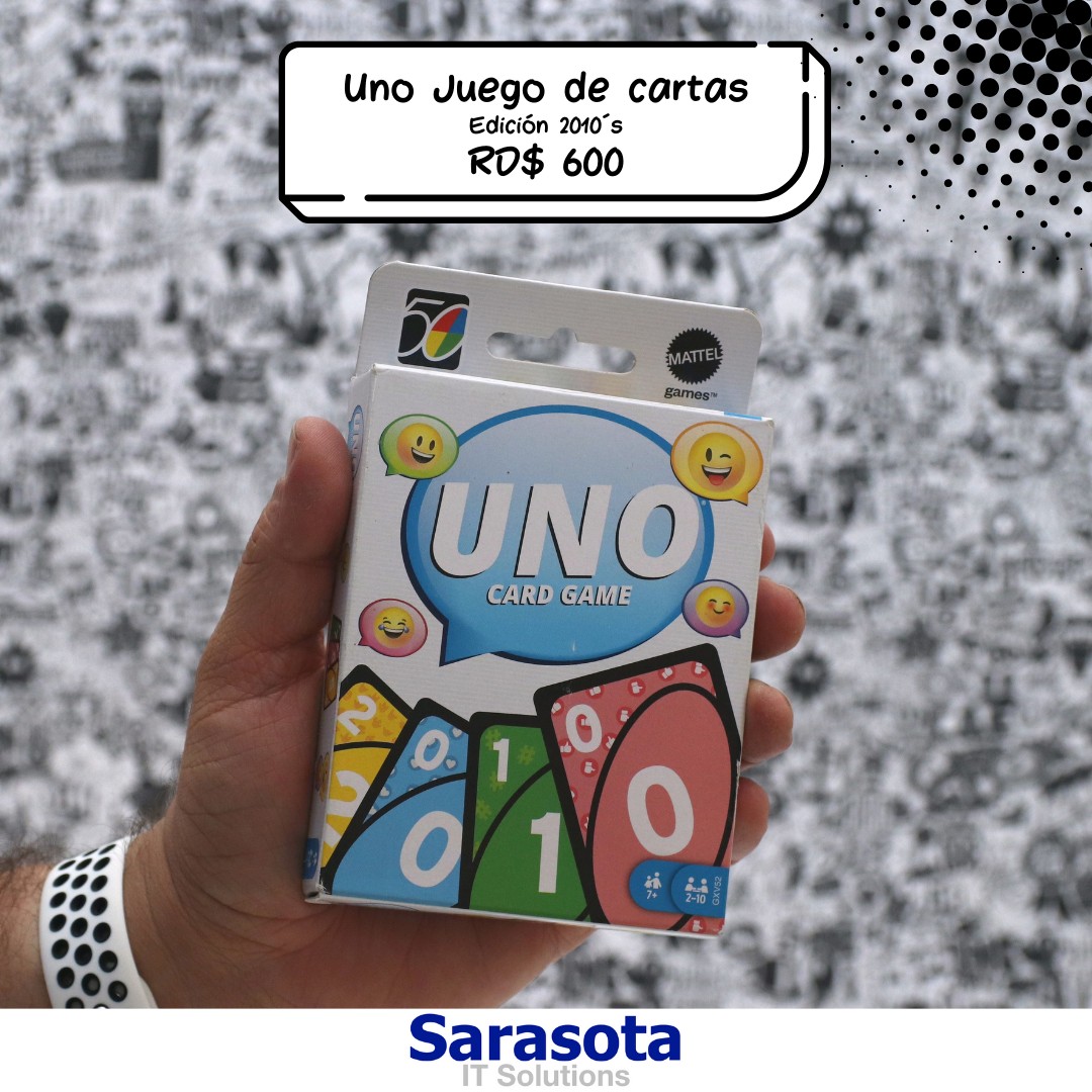 hobby y coleccion - UNO Juego con 112 cartas marca Mattel