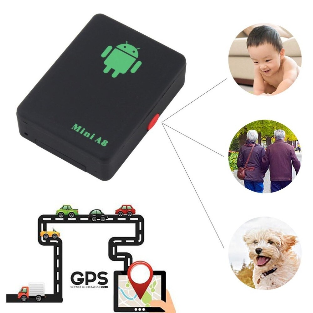 accesorios para electronica - Rastreador GPS portátil Mini A8 2