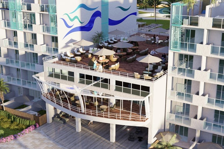 apartamentos - Proyecto en venta Punta Cana #23-1318 dos dos dormitorios, amplia piscina, canch 2