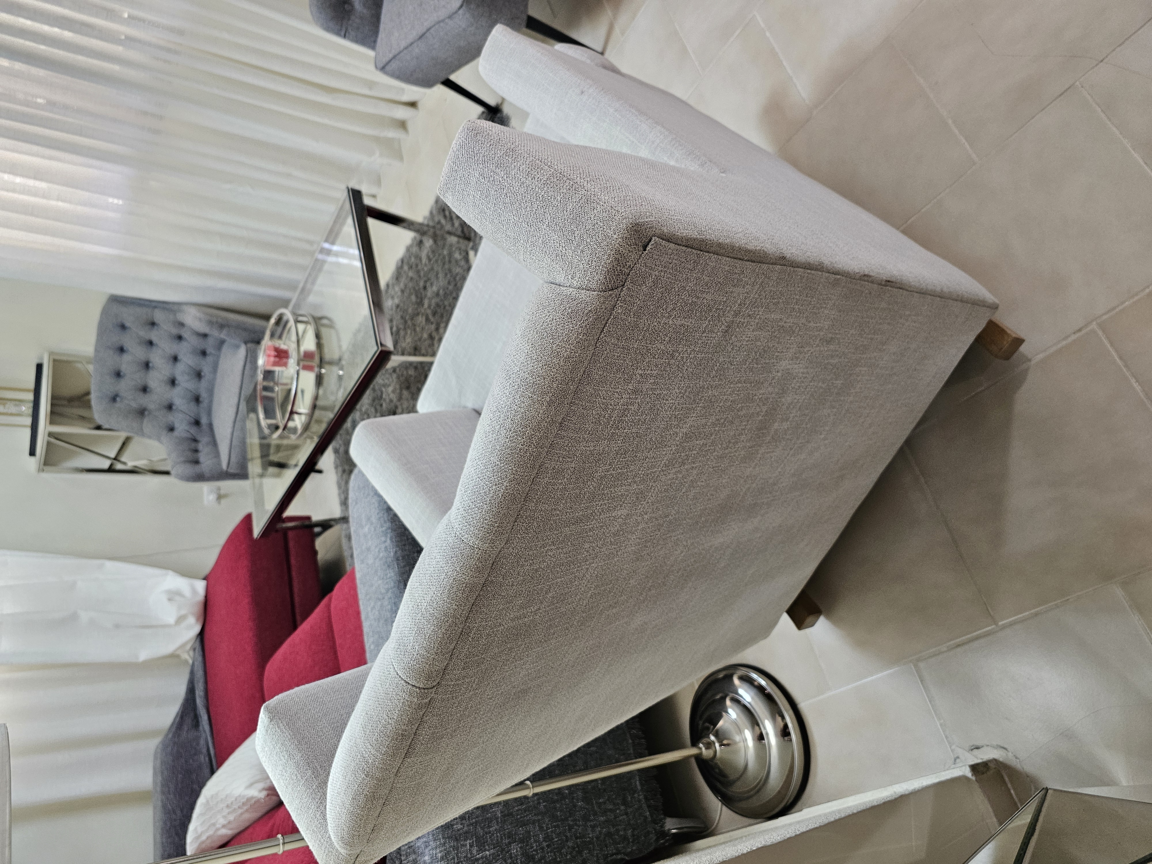 muebles - Mecedora de Lactancia Para Bebe Color Gris
