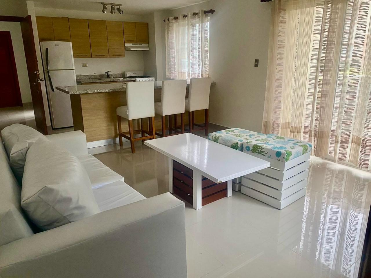 casas vacacionales y villas - VENDO APTO AMUEBLADO EN SERENA VILLAGE, PUNTA CANA