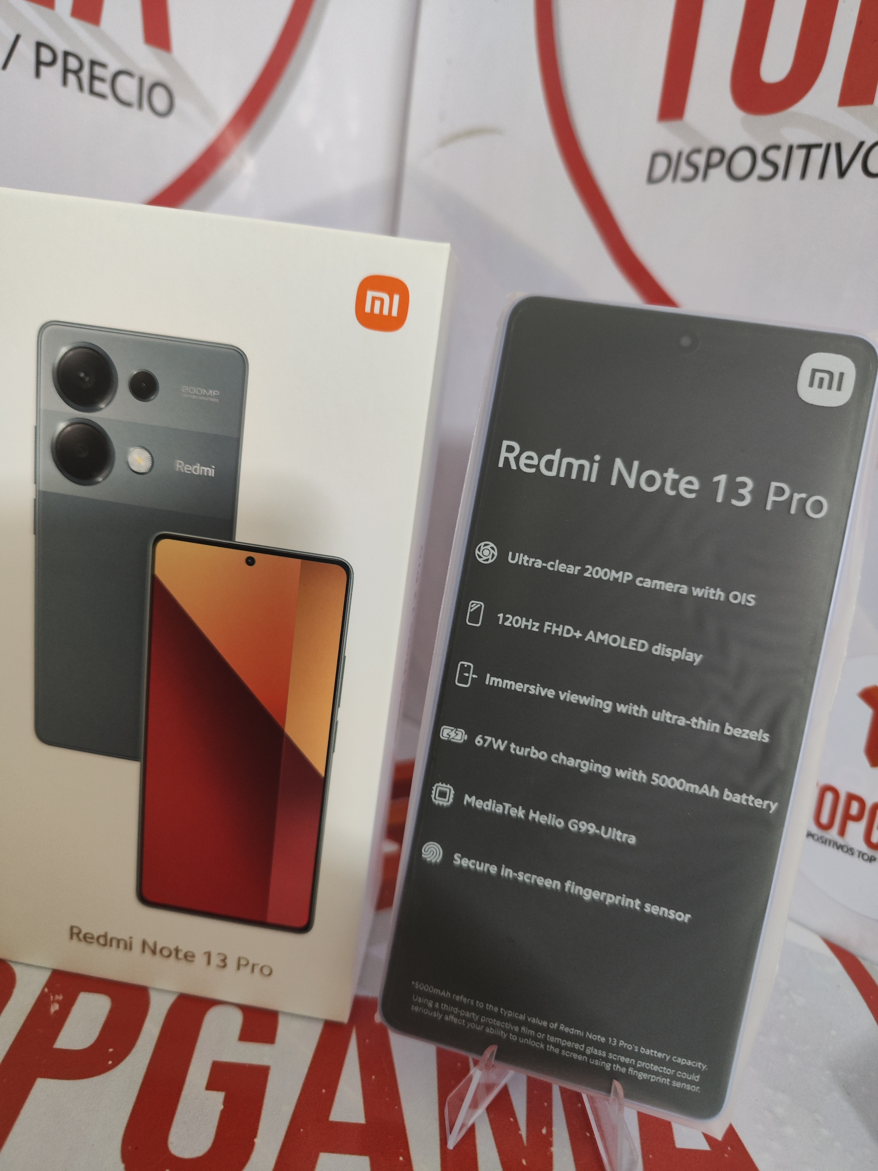 celulares y tabletas - REDMI NOTE 13 PRO 4G, 8GB RAM + 256GB ROM 7