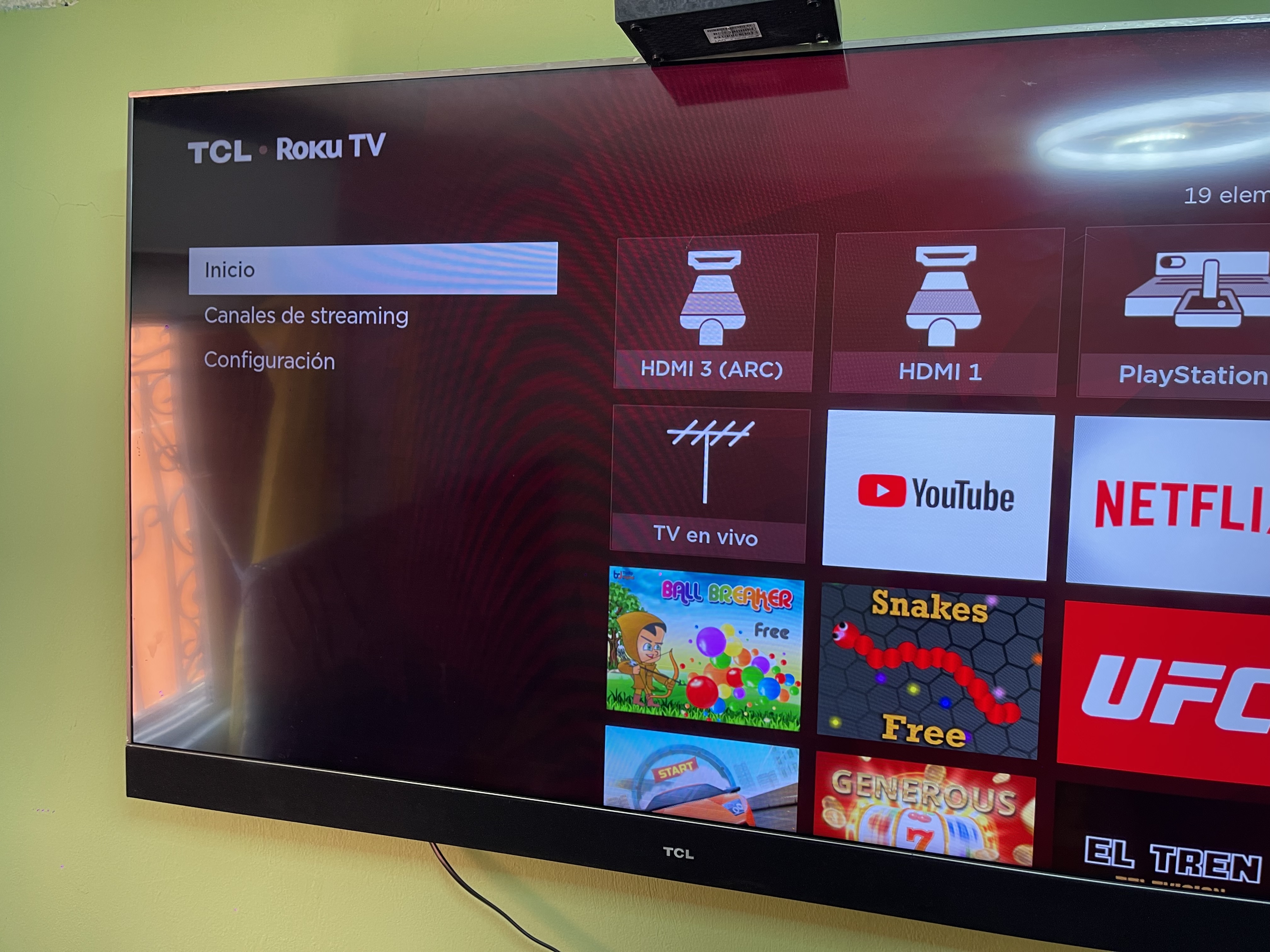 tv - Se vende TCL 55 pulgadas con barra de bocina intwe 2