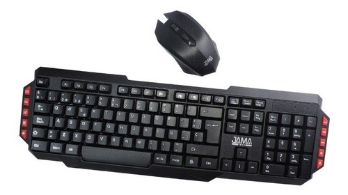 computadoras y laptops - TECLADO y MOUSE INALAMBRICO COMBO JAMATECH  1